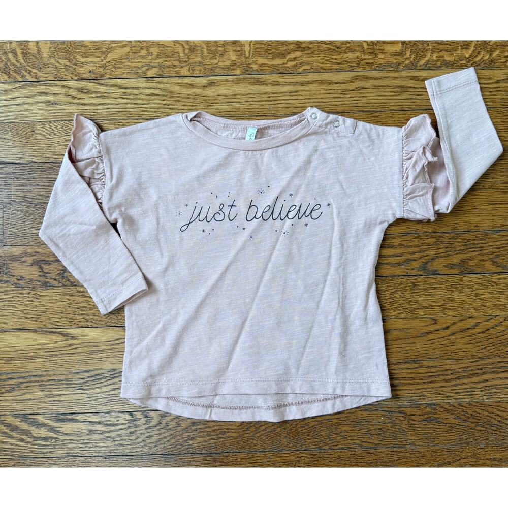 Rylee + Cru Girls' Just Believe Shirt Size 18-24 Months